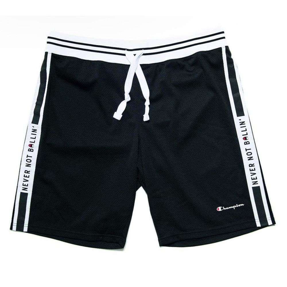 Champion Shorts Men's XL Black Sports Athletic Basketball Retro 90s Shine EUC